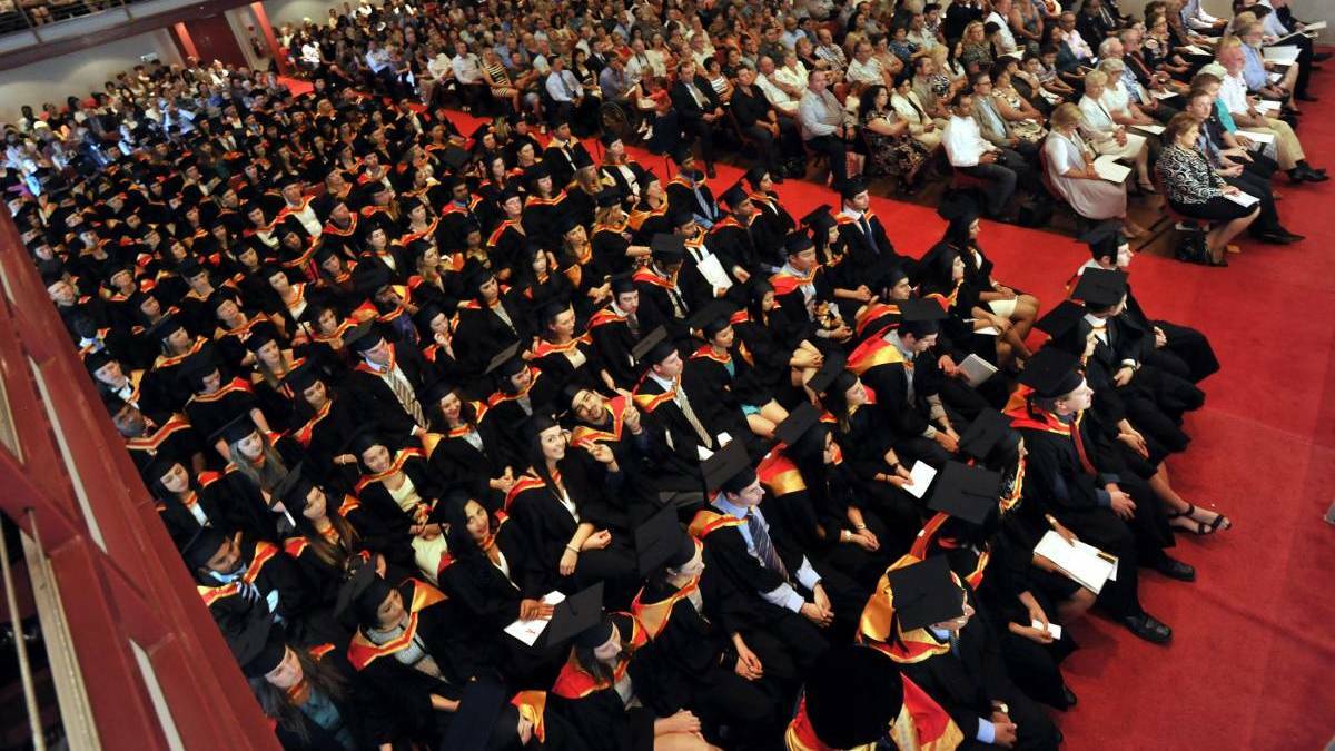 POSTPONED: No formal in-person graduations will take place in December at Charles Sturt University amid the ongoing COVID-19 crisis. Picture: FILE
