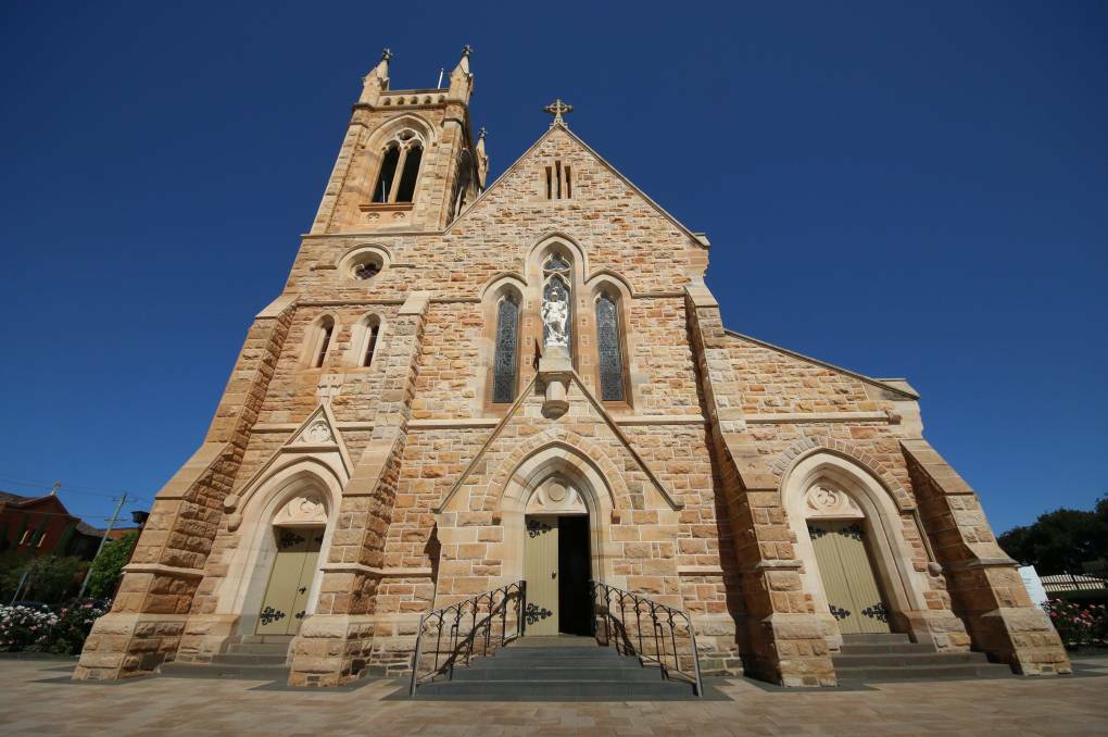 St Michael's Catholic Cathedral in Wagga. Picture: Emma Horn