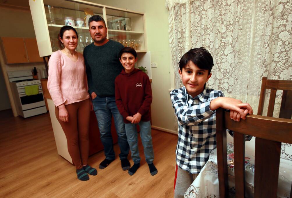 VIRUS CONCERNS: Travel restrictions have barred 12-year-old Rohejan from entering Australia to reunite with his parents Zenah and Drei, and younger brothers.