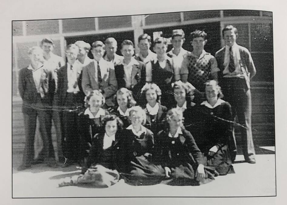 Pictures: Wagga High School, 'The Hill', 1947.