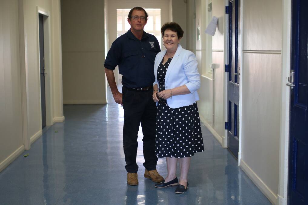 ONE LAST TERM: Dave Gillard and Deborah Anscombe will retire from Wagga High School after a long and decorated career in teaching. Picture: Emma Horn