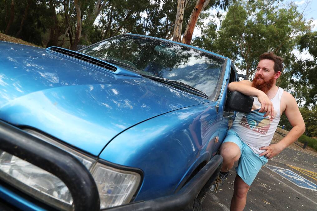 SAD GOODBYES: A "third generation driver", Holden brand has become a part of Joshua Morgan's life and history. Picture: Emma Hillier