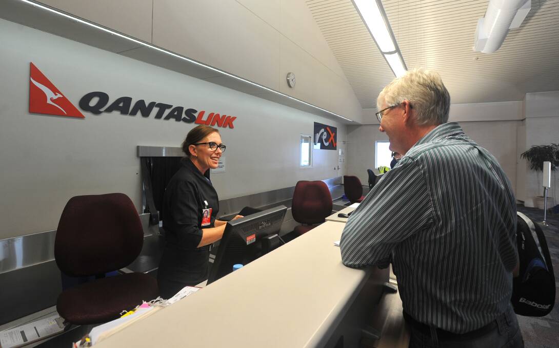 DELAYED FLIGHT: Qantas has not committed to a firm deadline on announcing the nation's second pilot academy site, but CEO John Gissing says Wagga is still very much in the running.