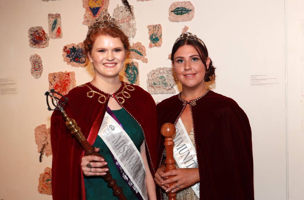 THE CROWN: Miss Wagga Hannah Smith and Community Princess Brittany Hackett were crowned with their respective titles in November.