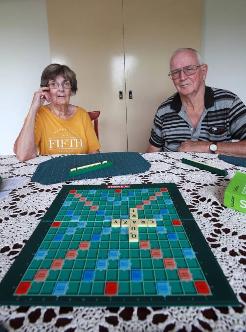 Games are the cornerstone of Joy and Norm Byng's enduring love story which began more than 60 years ago at a dance hall in Wagga.