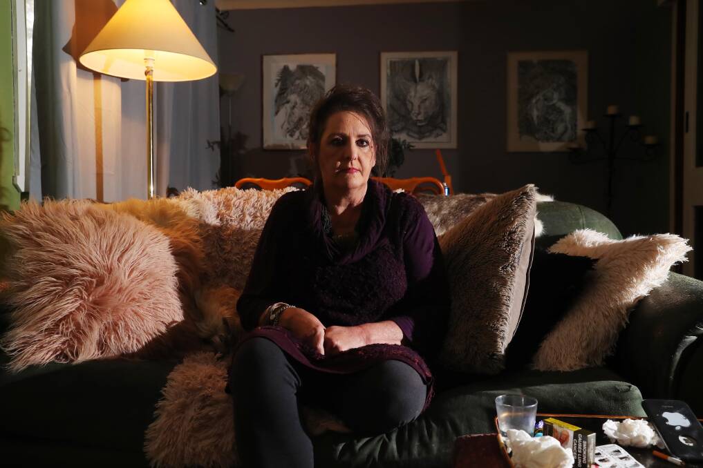 Lisa Beth Miller has suffered chronic pain for more than 30 years, but can no longer find a doctor to prescribe her medication. Picture: Emma Hillier