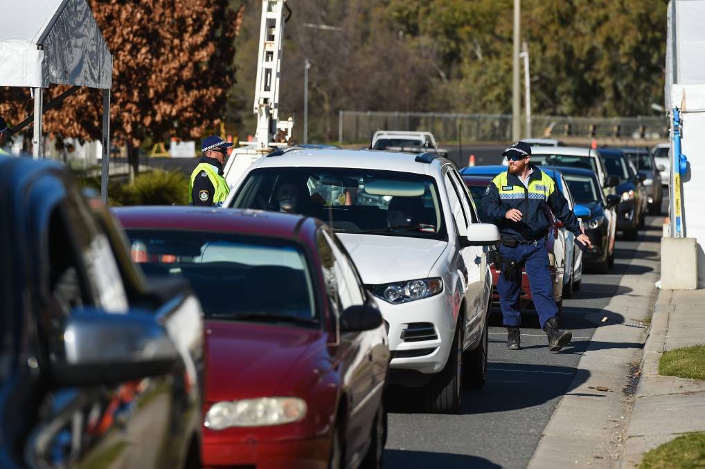 BORDER BREACH: Police on the border of NSW and Victoria have apprehended a number of Public Health Order breaches this weekend. Picture: FILE