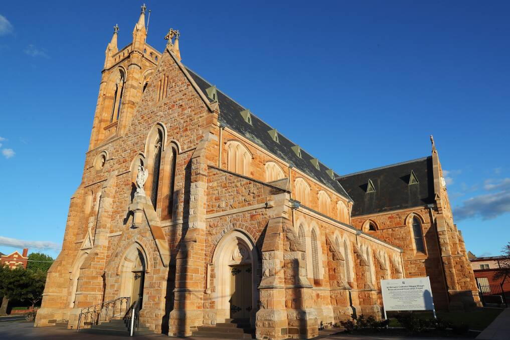 St Michael's Cathedral on Church Street, Wagga.