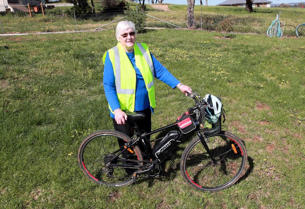 Ann Adams, vice-president of the Oura branch CWA, put forward the motion to enforce reflective vests on public roads. Picture: Les Smith