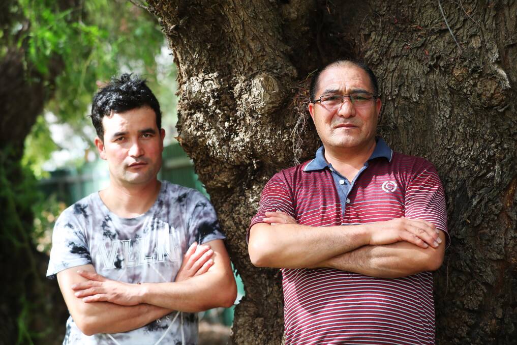 LONG SUFFERING: Mohammad Hadi and Mohammad Nazari may have to wait 'indefinitely' for their Australian citizenship. Picture: Emma Hillier