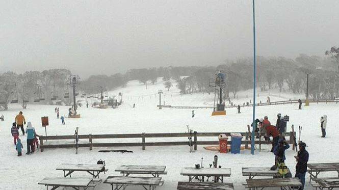 SNOW DAY: Mount Selwyn has received up to 20cm of snowfall.