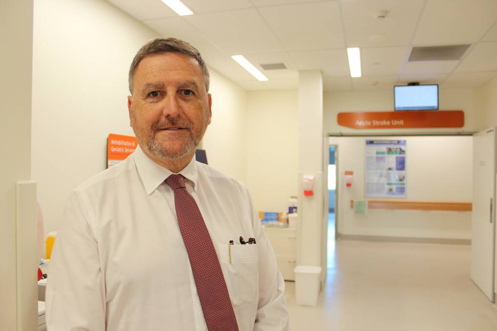 EXPERT ADVICE: Professor Martin Jude, neurologist at Wagga Base Hospital, is the first regional voice appointed to the national Stroke Unit Care team. Picture: Emma Horn