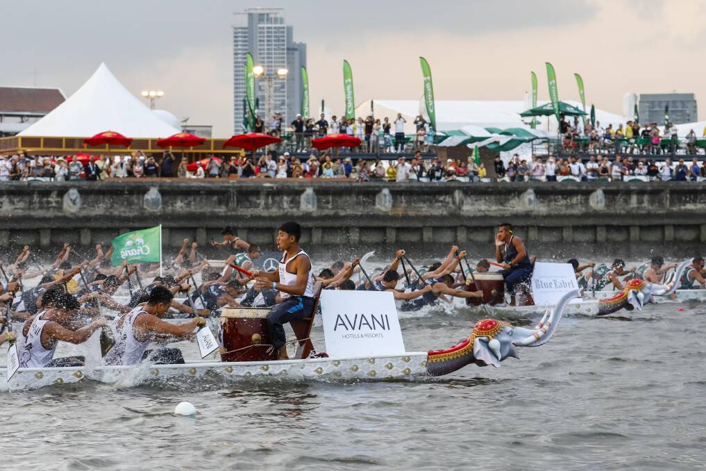 Spirit and energy: Thailand's second annual King's Cup Elephant Boat Race and River Festival.