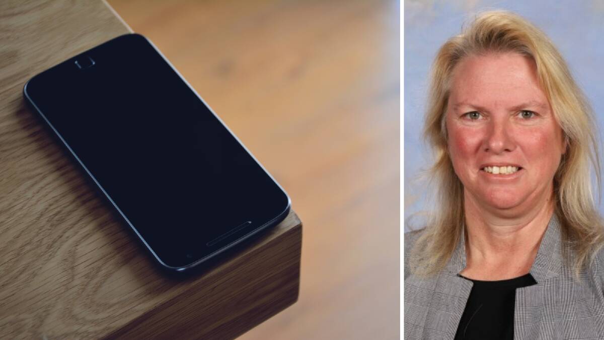 CHANGE: Billabong High School principal Julie Bowen announced the ban on mobile phones to the school community. 