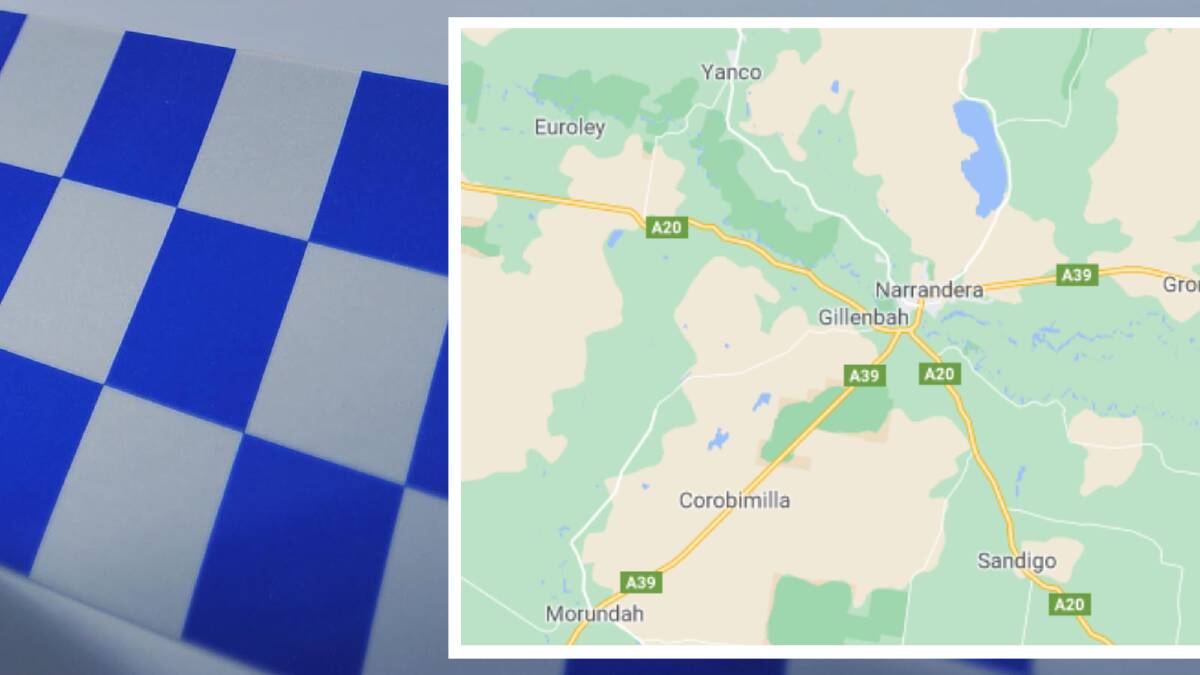 Police had to chase a man allegedly carrying a rifle, which turned out to be loaded, after being called out to a disturbance in Narrandera on Monday.