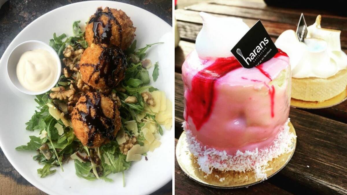Lunch from Uneke, dessert from Harans: just one of a squillion combinations of Wagga dining. Picture: Daisy Huntly