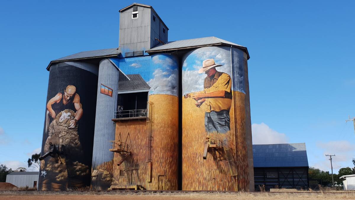 Weethalle, home of the silo art.