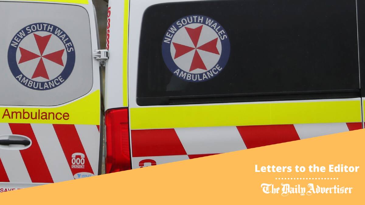 Your say: Personal thanks for NSW's paramedics who saved the day