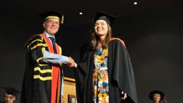 Graduating from Charles Sturt University with a Bachelor of Veterinary Biology/Bachelor of Veterinary Science (Honours) is Emily Birckhead.