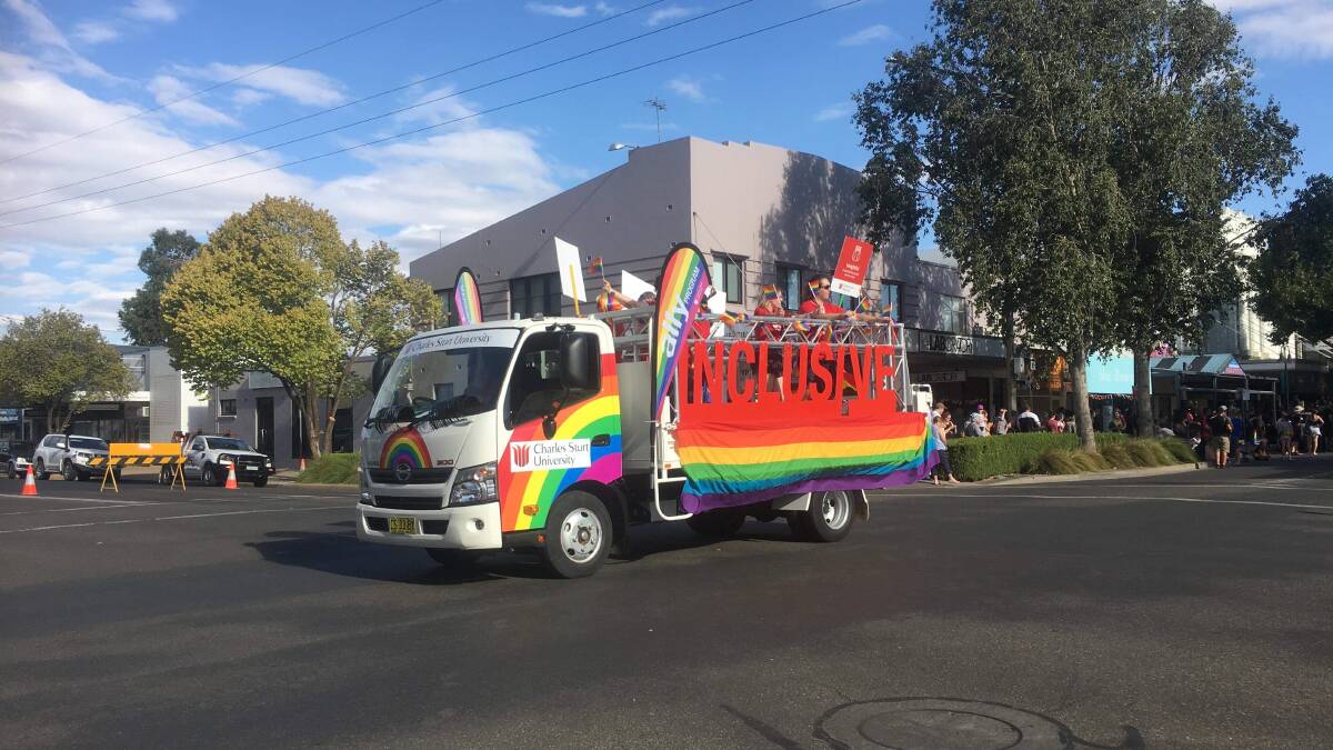 Recap: City streets rainbow up for Wagga Mardi Gras