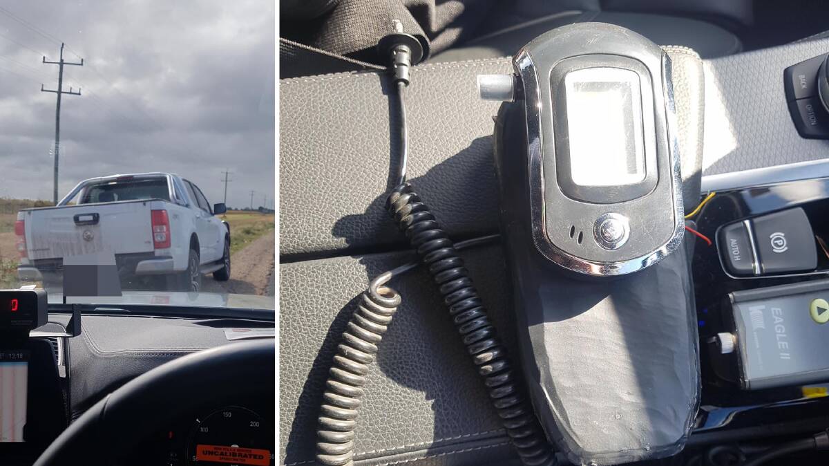 NOT THE REAL DEAL: A Victorian driver will face court after police discovered a fake interlock in the vehicle he was driving. Picture: Traffic and Highway Patrol Command/Facebook