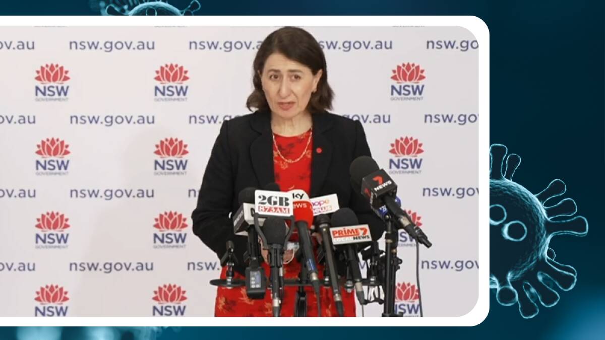 Berejiklian back as NSW tallies another 1257 COVID-19 cases
