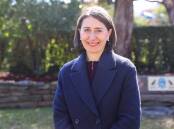 Gladys Berejiklian in Wagga in September 2018, after Daryl Maguire's resignation from Parliament and two years before their secret relationship was revealed before ICAC. File image