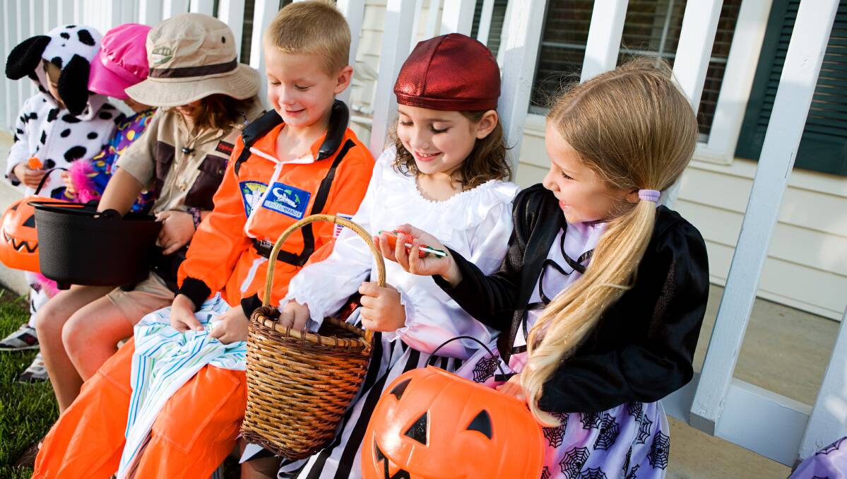 HALLOWEEN: You can't wipe the smiles from their faces. Picture: Shutterstock