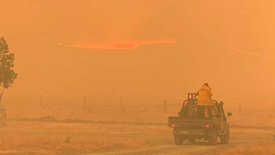 Firefighters have four days until another turn in the weather, the RFS says. Picture: Gil Kelly/Cootamundra RFS
