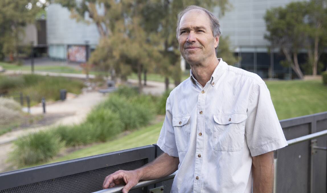 SIGNED ON: Climate Rescue of Wagga's William Adlong has joined forces with other local groups to call for more local government action on community net zero emissions. Picture: Madeline Begley