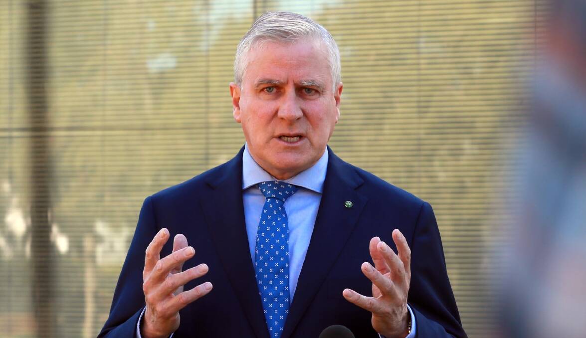 Riverina MP and acting prime minister Michael McCormack. Picture: Les Smith