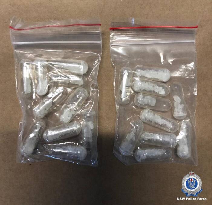 SEIZED: Police allegedly discovered drugs, a gun, prohibited weapons and cash during the raids. Picture: NSW Police