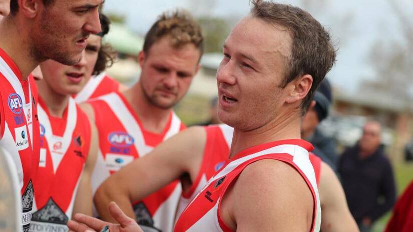  DETERMINED: Griffith coach Will Griggs does not want to leave the club until it has achieved success. 