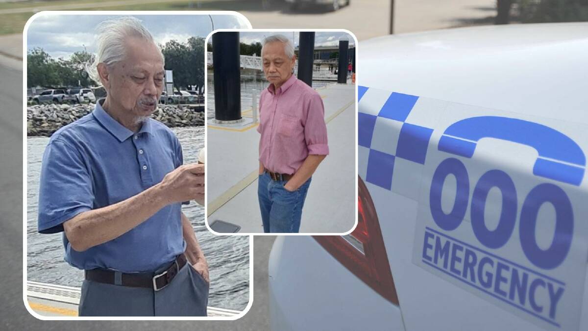 Missing South Coast man Simon Wong, 75, could be in the Wagga area, police believe. Pictures by NSW Police, file
