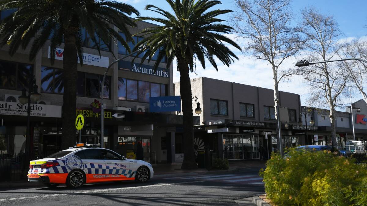 Carparks, shops, streets and the CBD were eerily empty as Tamworth was plunged into lockdown on Monday. Picture: Northern Daily Leader