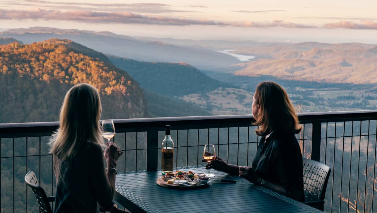 Sunset drinks on the balcony at Birra Burra Lodge? Yes please. Picture: Supplied