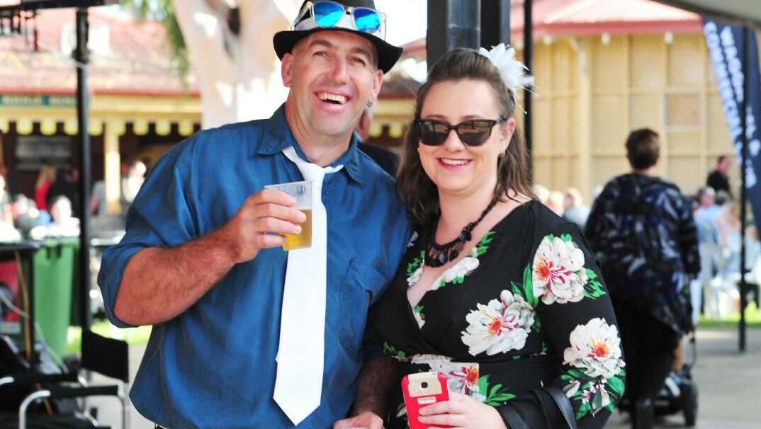 Wagga's Merv Goodyer and Samantha Sellers. Picture: Kieren L Tilly