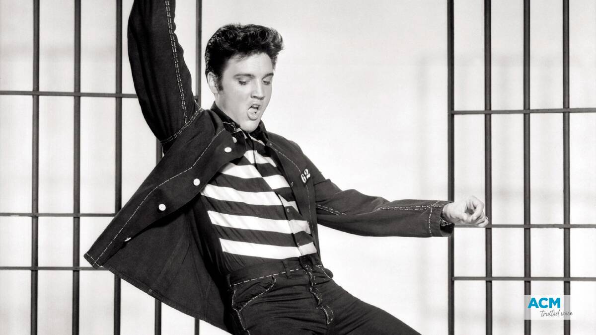 Elvis Presley: early in his long and ground-breaking career. Photo: file