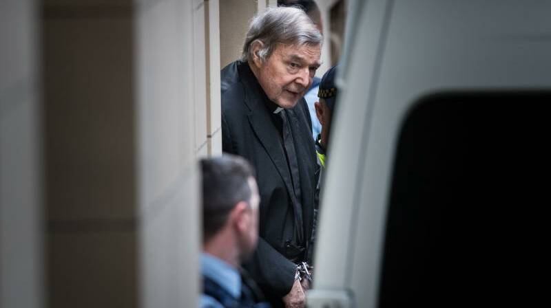 George Pell will serve out his prison term after Victorias highest court rejected his appeal on Wednesday. Photo: Jason South
