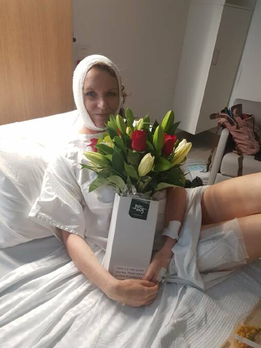 Marine biologist Dr Pia Winberg is recovering well after she was scalped in a work place accident last week. 