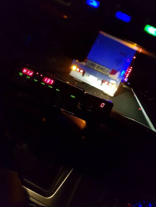 Young Riverina truck driver clocks 37 over the limit