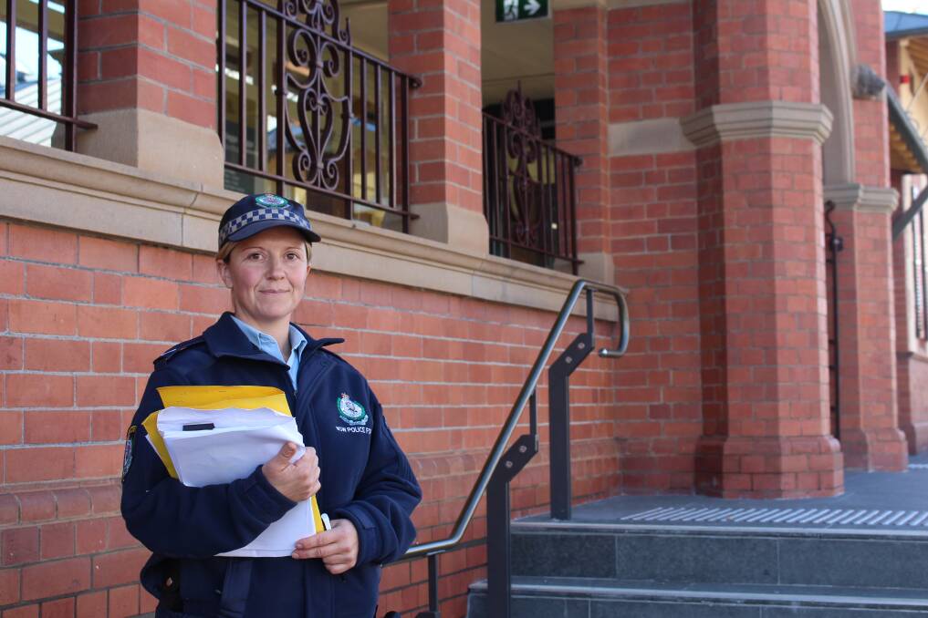 'CHALLENGING BUT REWARDING': Constable Amanda Chapman is one of Wagga's three domestic violence liaison officers who work alongside victims of violence as they make their way through the courts to secure an AVO.