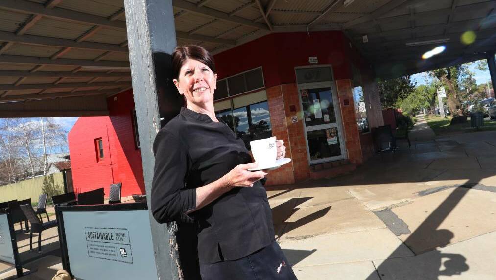 CHUFFED: Brigeen Dedini, owner of Turvey Park favourite Coffee Niche, said she and the team were thrilled to take home silver last week at the 2018 Restaurant and Catering Awards. Picture: Les Smith