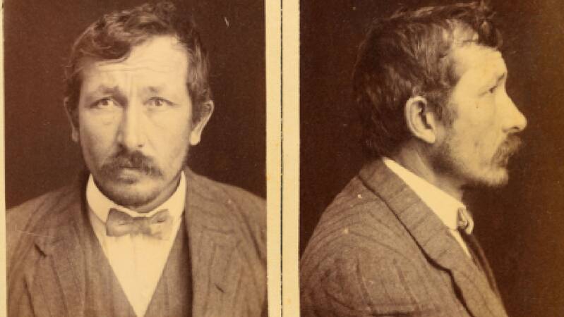 MURDER: Described by the media as "a man of moods", Jacob Bachler lashed out at fellow worker Nathaniel Griffiths in 1916, killing him with a tent pole. Pictures: CSU Regional Archives