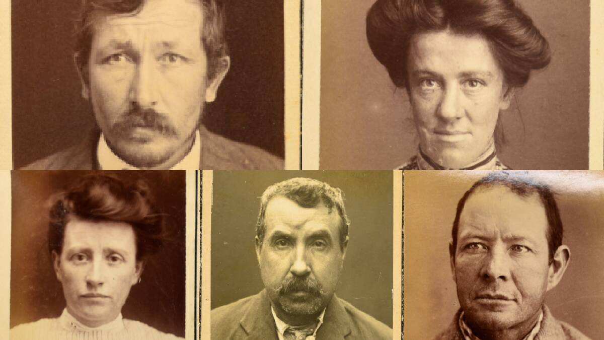 OUR CRIMINAL PAST: Charged with murder, stealing, and suspected prostitution, these are some of Wagga's most fascinating criminals from days gone by. Pictures: CSU Regional Archives