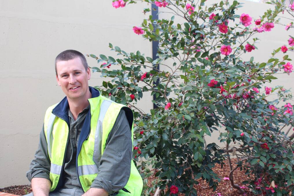 A HIDDEN GEM: Wagga City Council's horticulture supervisor Henry Pavitt said the recently upgraded Shakespearean Garden is shaping up to be one of the best celebration venues in town. 