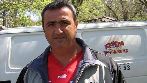 MURDERED: Sydney father John Gasovski's body was dumped over the edge of a cliff after he was shot in the head. 