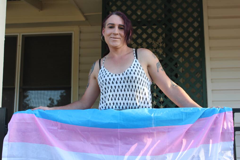 PRIDE ON SHOW: A brand new documentary is shining a light on Wagga's Holly Conroy in her mission to tear down stereotypes about transgender people. Picture: Annie Lewis
