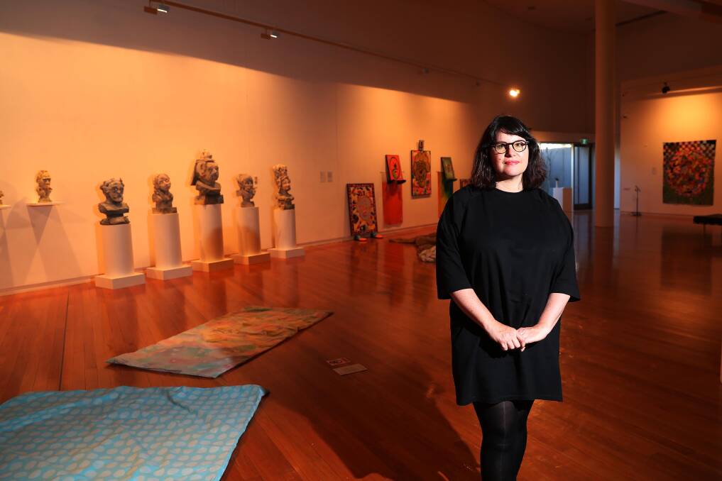 ALL ABOUT ARTS: Caroline Geraghty has been appointed as the Wagga Art Gallery's new director and says she is excited about the city's artistic potential. Picture: Emma Hillier