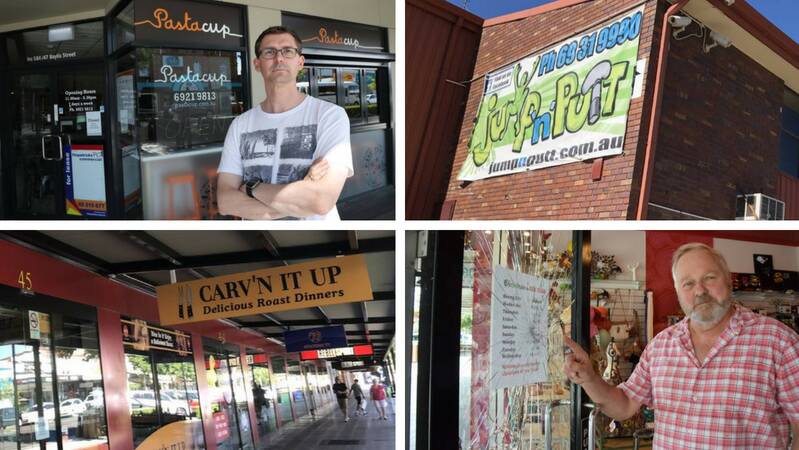 SHUT UP SHOP: These are just some of Wagga's businesses that have already been forced to close down this year. 